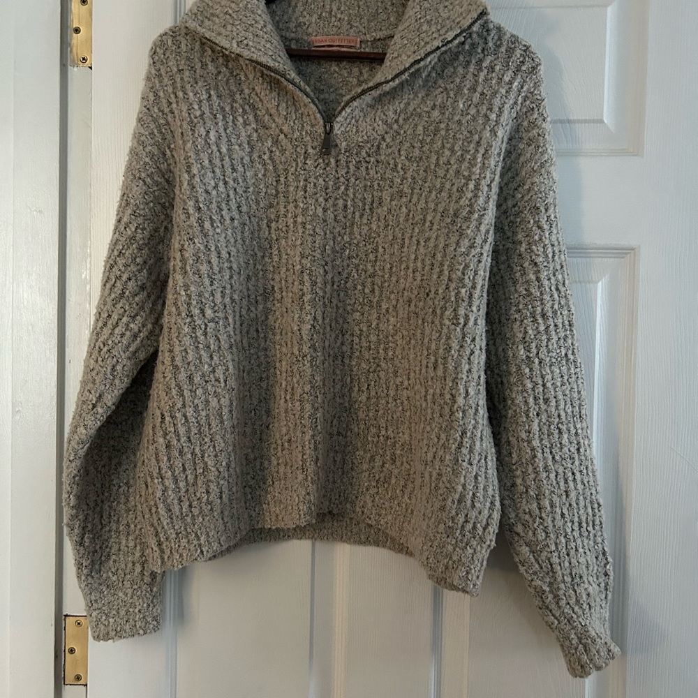 Urban Outfitters Textured Cream Sweater